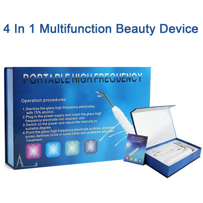 High-Frequency Facial Wand for Acne & Wrinkles